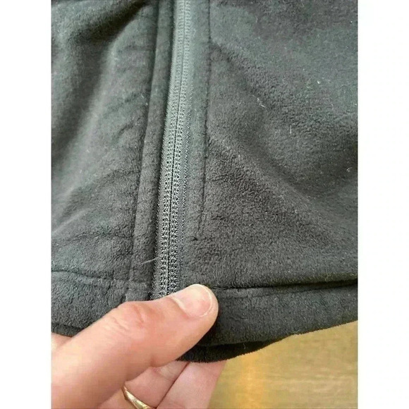 The North Face Women Small Black Soft Fleece Lined Interior Full Zip Jacket - Picture 6 of 9